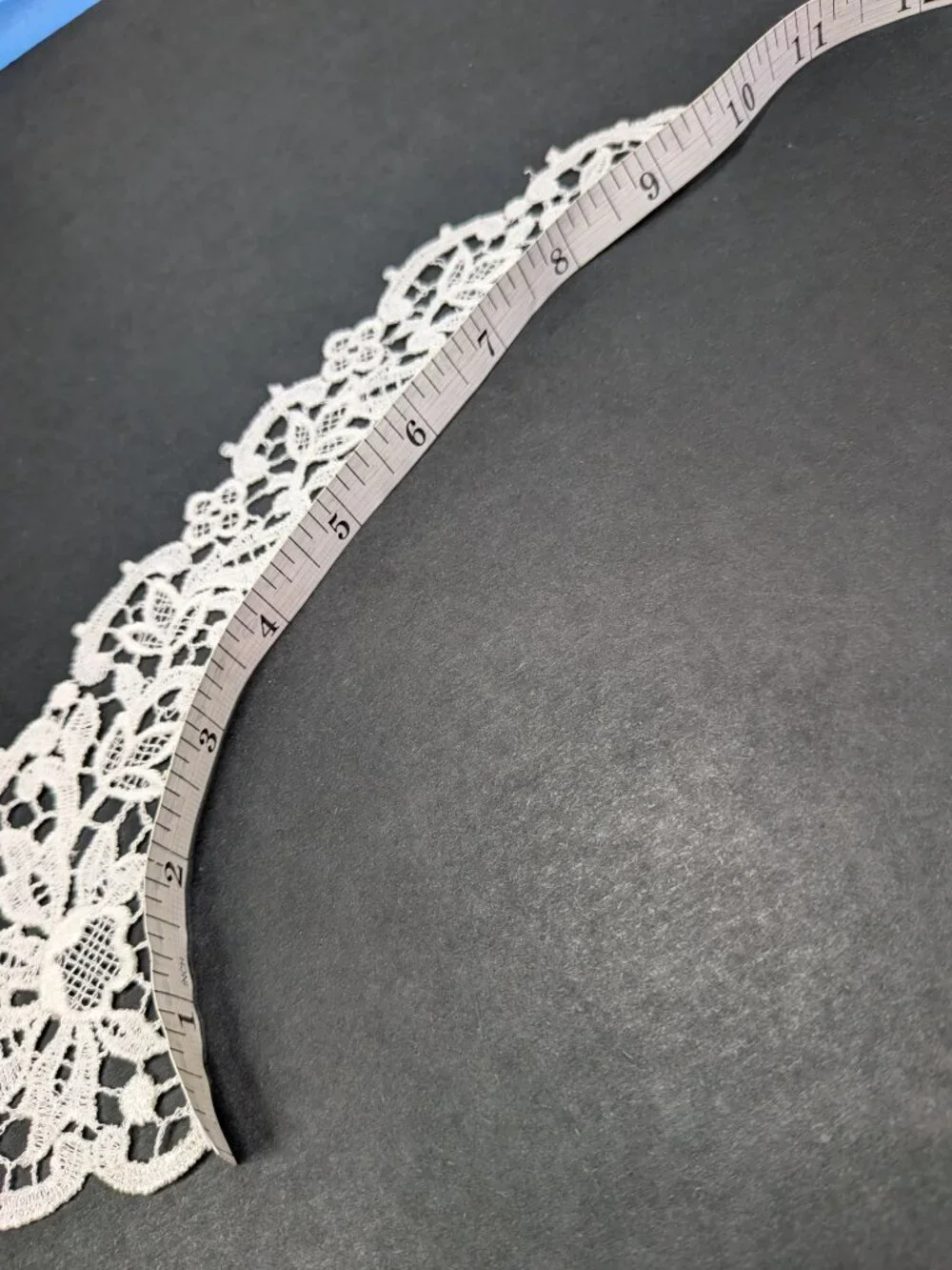 Vintage White Lace Applique Set 11